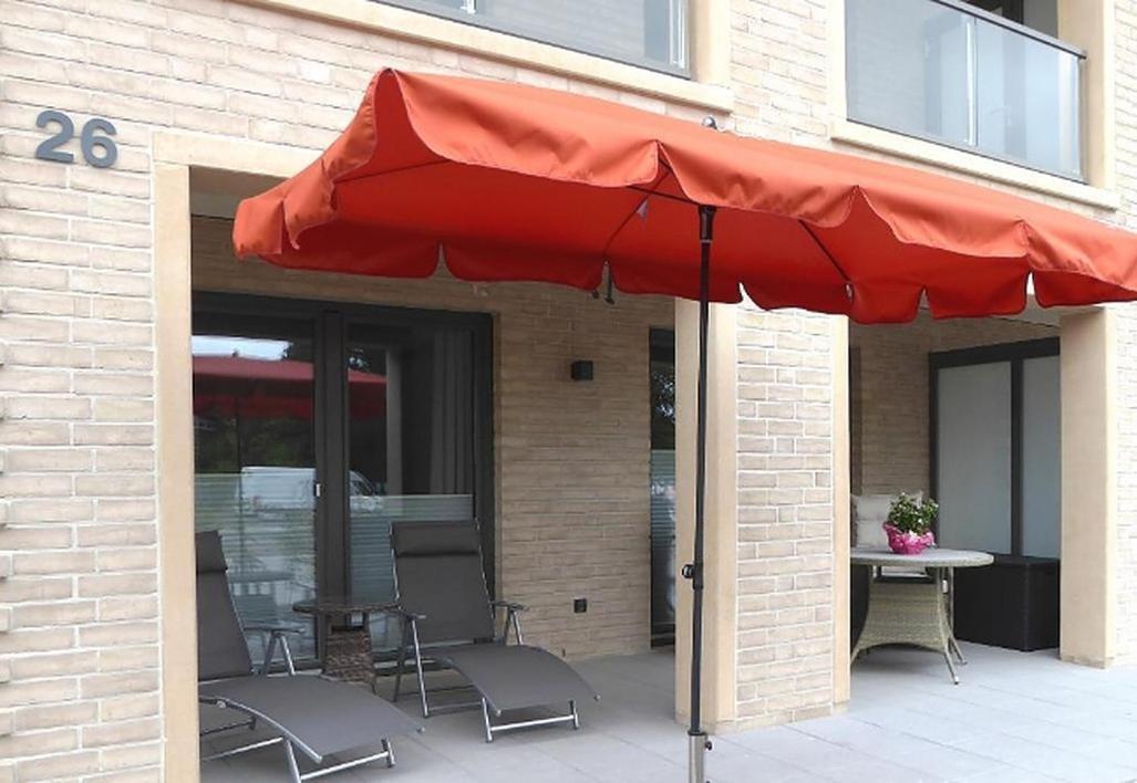 Erdgeschoss Wohnung Watt'N Meer Mit Garten In Dangast 바르엘 외부 사진