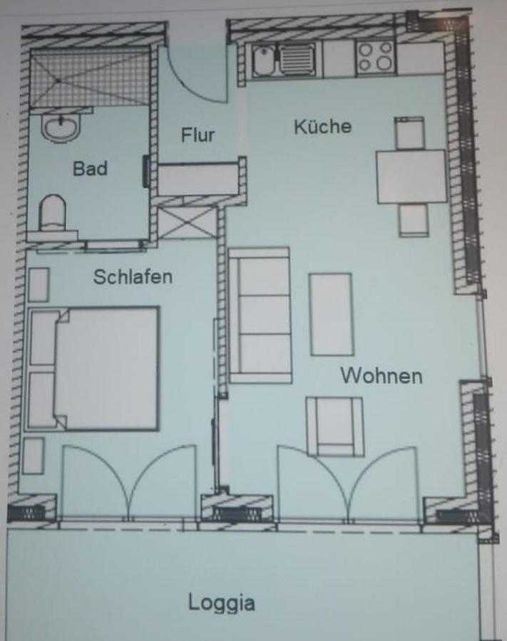 Erdgeschoss Wohnung Watt'N Meer Mit Garten In Dangast 바르엘 외부 사진