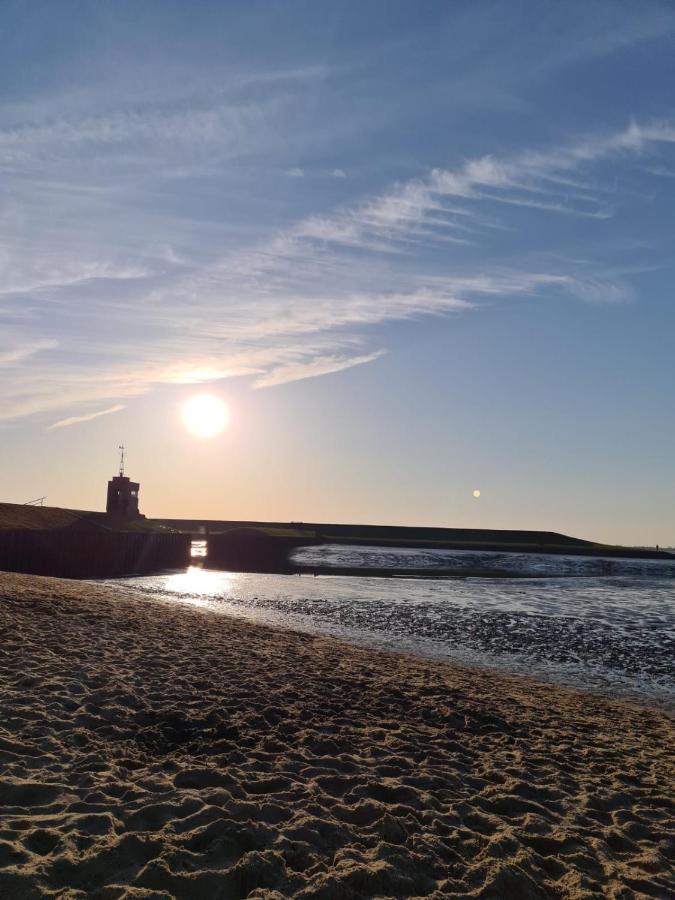 Erdgeschoss Wohnung Watt'N Meer Mit Garten In Dangast 바르엘 외부 사진