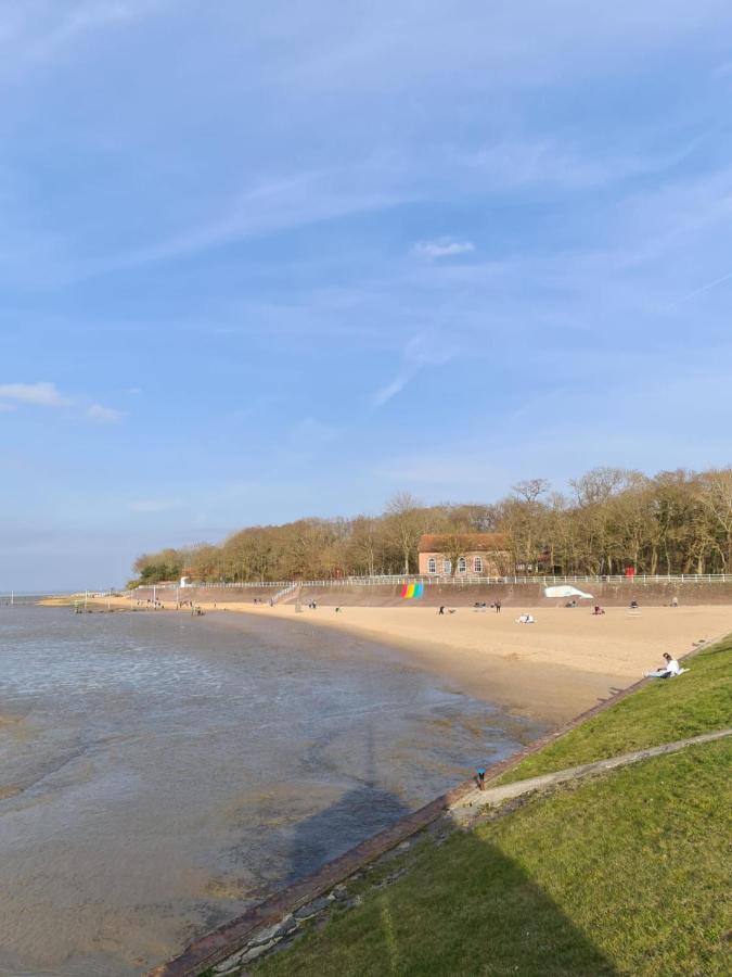 Erdgeschoss Wohnung Watt'N Meer Mit Garten In Dangast 바르엘 외부 사진